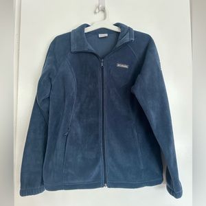 **Sale** Navy Blue Fleece Columbia Jacket